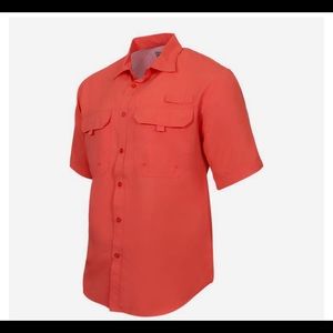 Clearwater Men’s poly fishing shirt size M